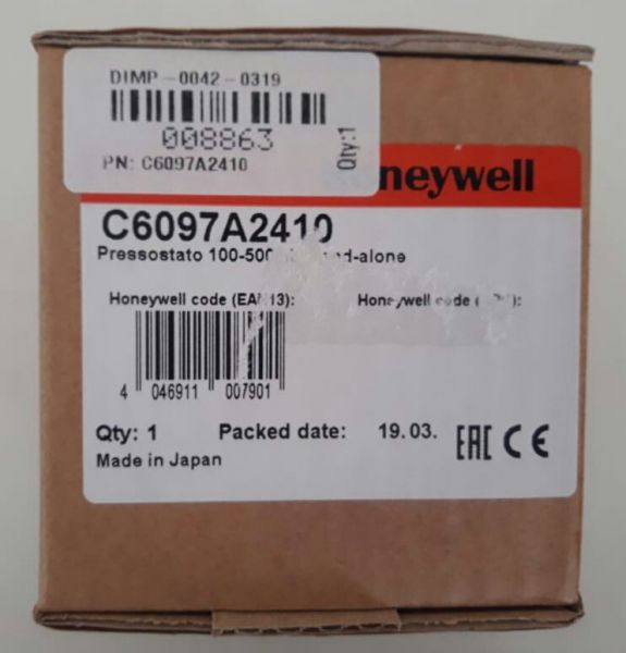 PRESSOSTATO HONEYWELL C60972410