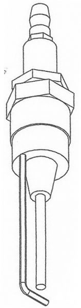 Eletrodos de Ignição e/ ou Ionização Para Queimador Industrial