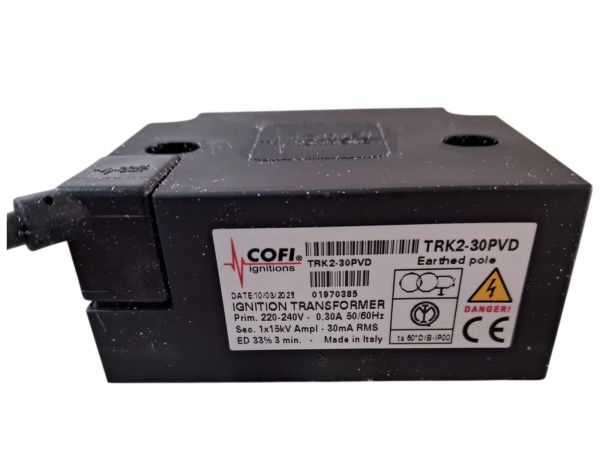 TRANSFORMADOR DE IGNIÇÃO COFI TRK230PVD COMPLETO